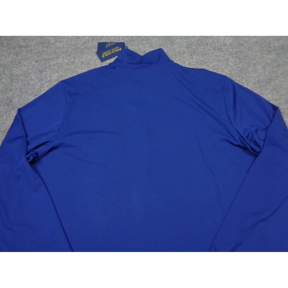 Polo Ralph Lauren Performance Quarter-Zip Mens Size 2XL Blue Pullover NWT Golf